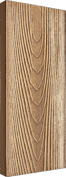 Light Coffee composite deck board – sandy caramel 3D embossed grain