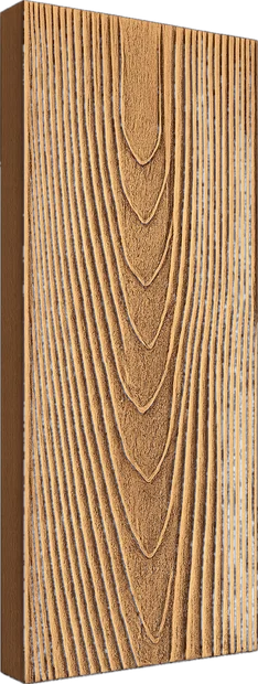 Teak composite deck board – golden tropical wood tone 3D embossed grain