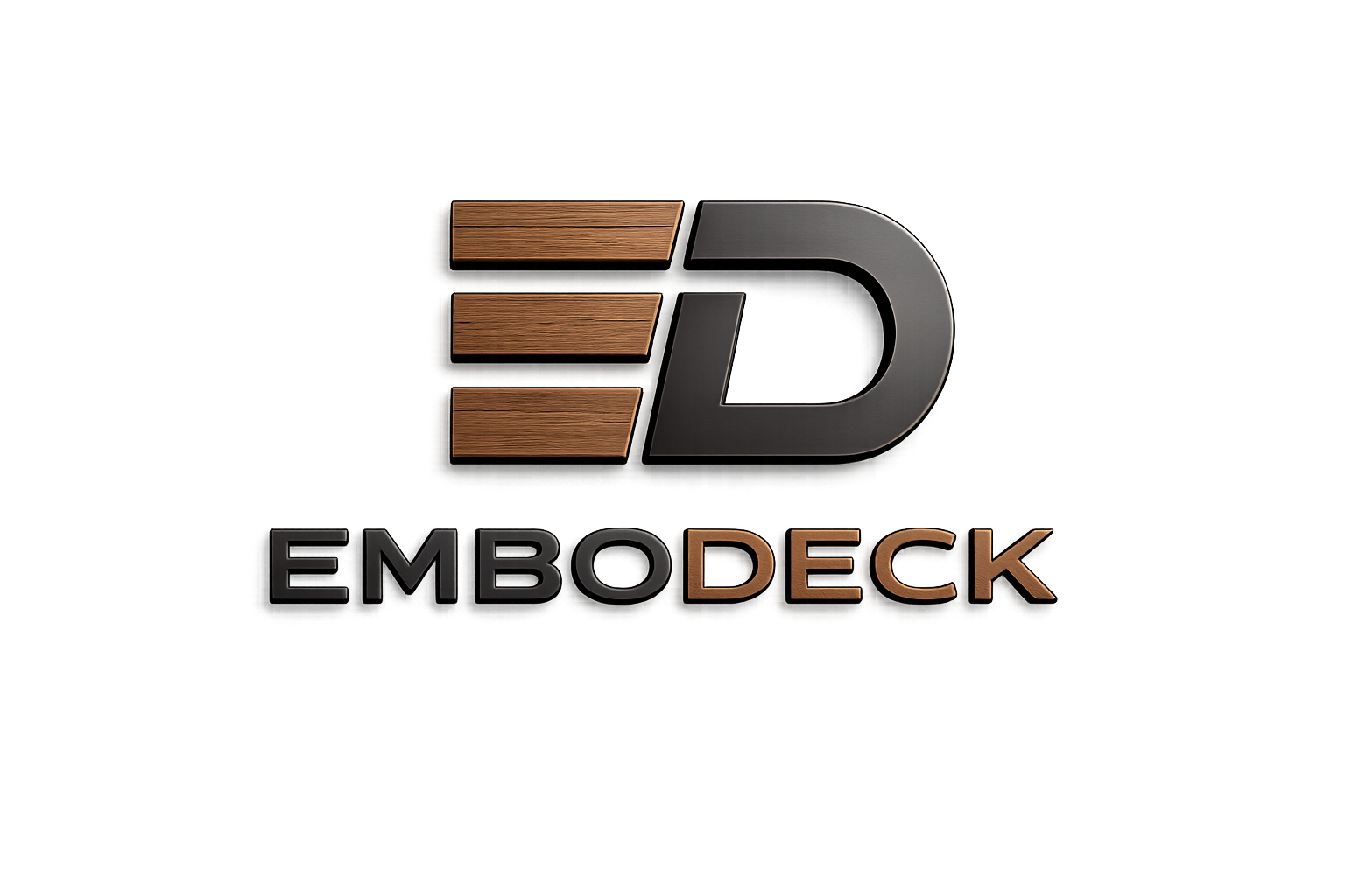 EMBODECK composite decking logo – Sacramento CA